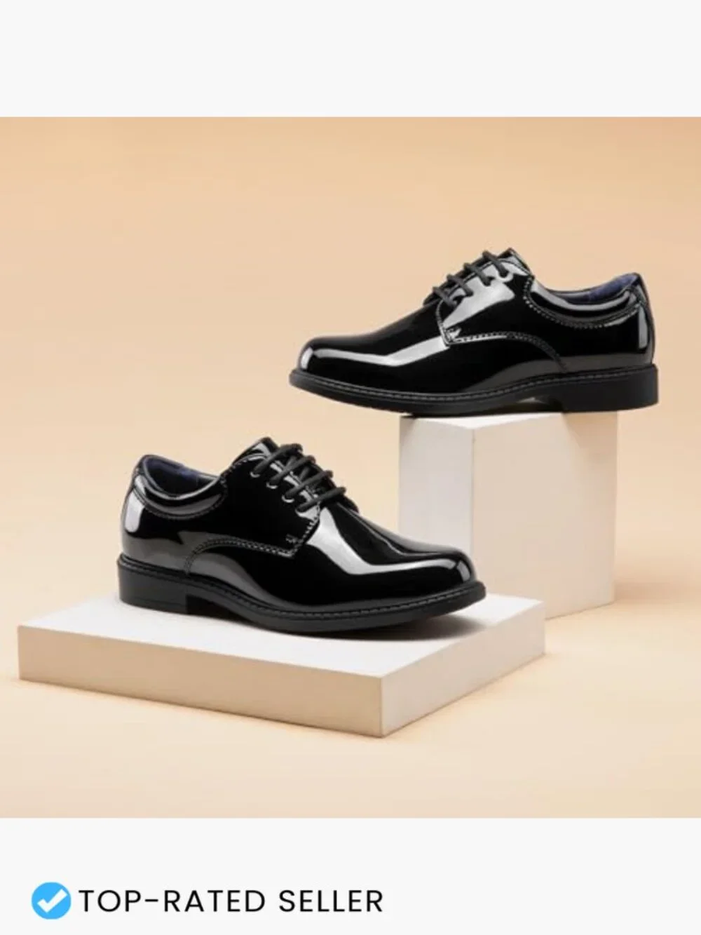 Boys Oxford Dress Shoes Lace-Up Formal Chunky Sole Comfortable Lightweight